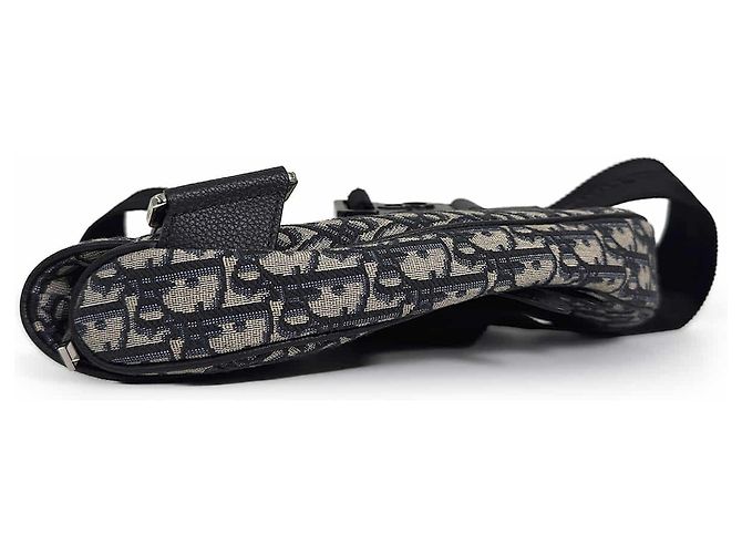 Dior Borsa Messenger Crossbody Saddle Oblique Jacquard - vista 6