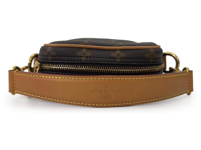 Louis Vuitton Borsa Messenger Crossbody Mini Danube Monogram Leather - vista 12