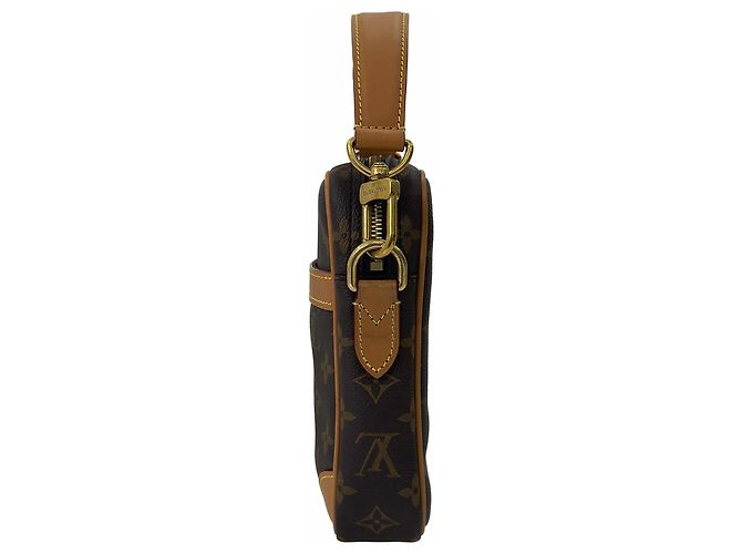 Louis Vuitton Borsa Messenger Crossbody Mini Danube Monogram Leather - vista 7