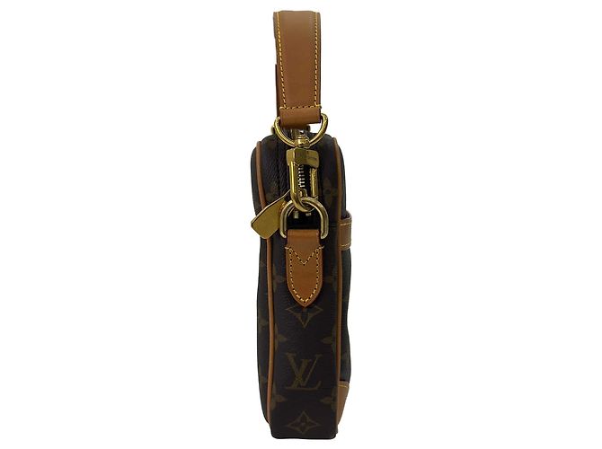 Louis Vuitton Borsa Messenger Crossbody Mini Danube Monogram Leather - vista 8