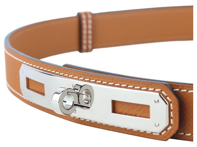 Hermès Cintura Kelly da donna in oro e palladio - vista 3