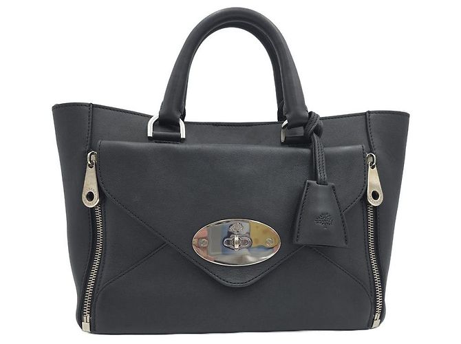 Mulberry Mala Tote Willow Small Black - vista 2