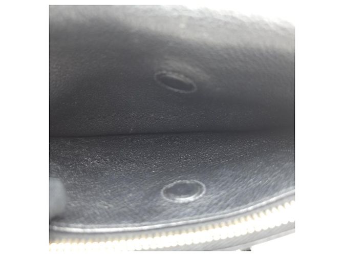 Prada Borsa a tracolla Mini Flap in pelle Vitello Daino Nera - vista 23