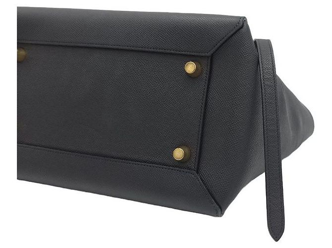 Belt Bag Céline Mini Borsa Cintura Nera in Pelle di Vitello - vista 17