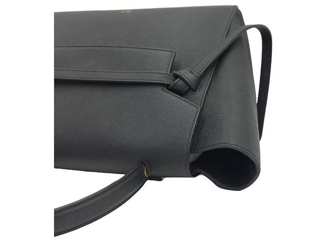 Belt Bag Céline Mini Borsa Cintura Nera in Pelle di Vitello - vista 19