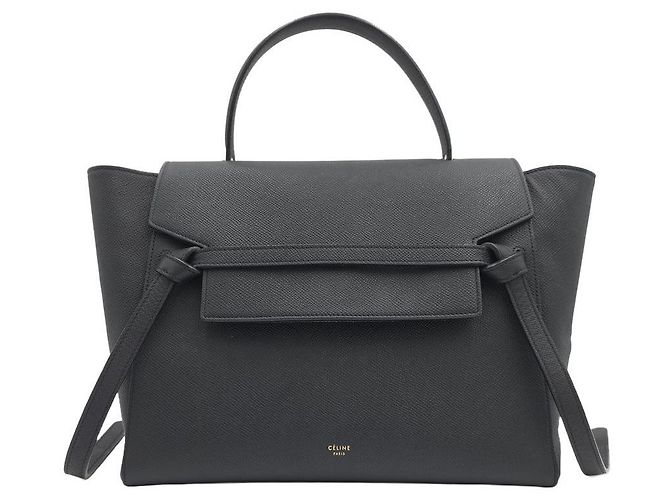 Belt Bag Céline Mini Borsa Cintura Nera in Pelle di Vitello - vista 2