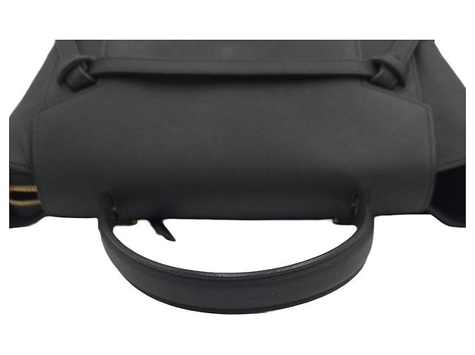 Belt Bag Céline Mini Borsa Cintura Nera in Pelle di Vitello - vista 20