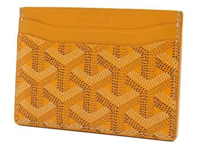 Goyard Tarjetero SAINT SULPICE Amarillo - vista 2