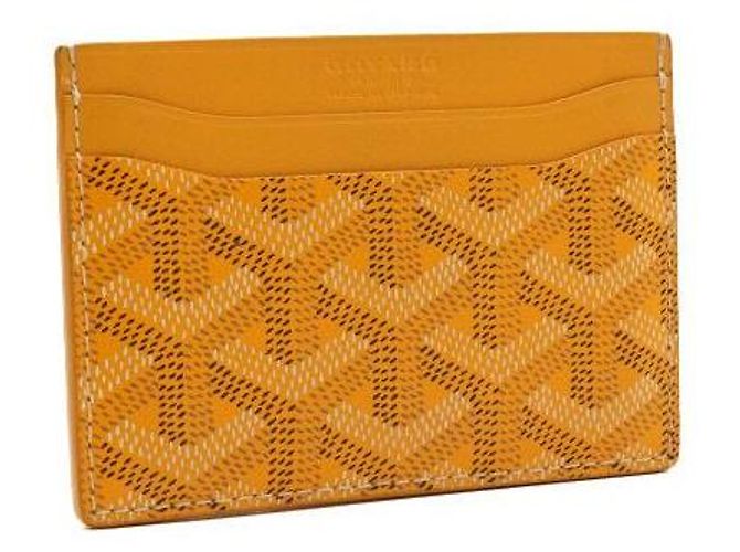 Goyard Tarjetero SAINT SULPICE Amarillo - vista 3