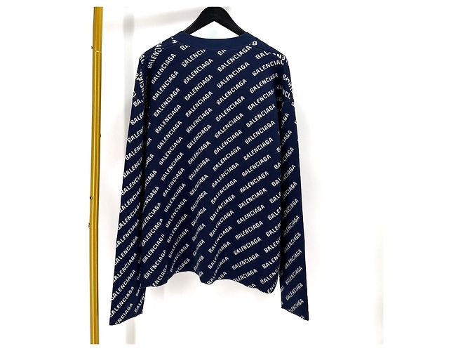 Balenciaga Mini Logo All Over Cardigan - Ansicht 3