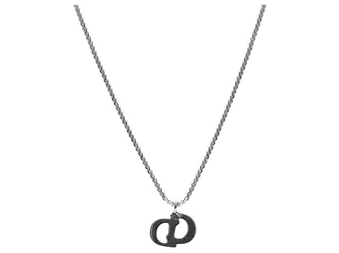 Collar Dior plata - vista 2