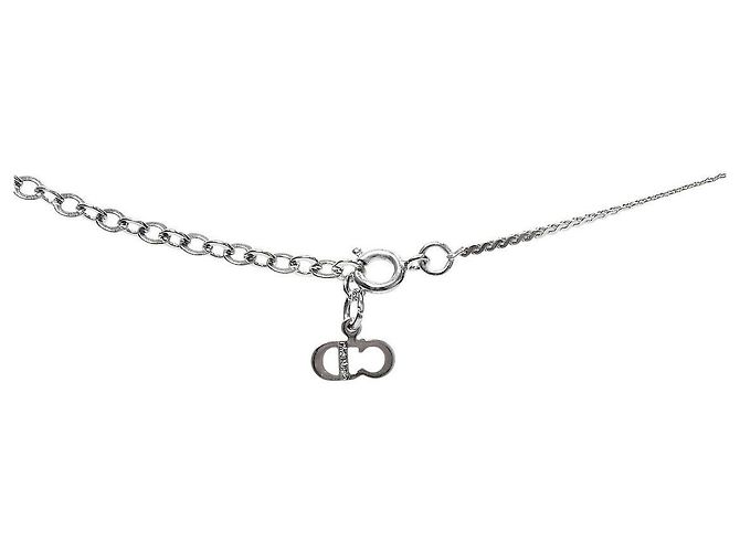 Collar Dior plata - vista 3