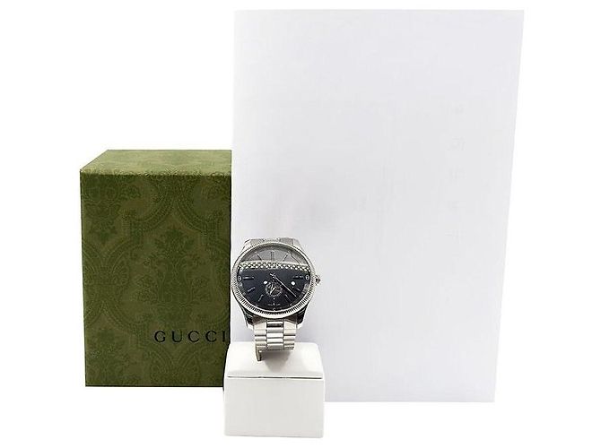 Gucci Relógio automático intemporal em aço - vista 8