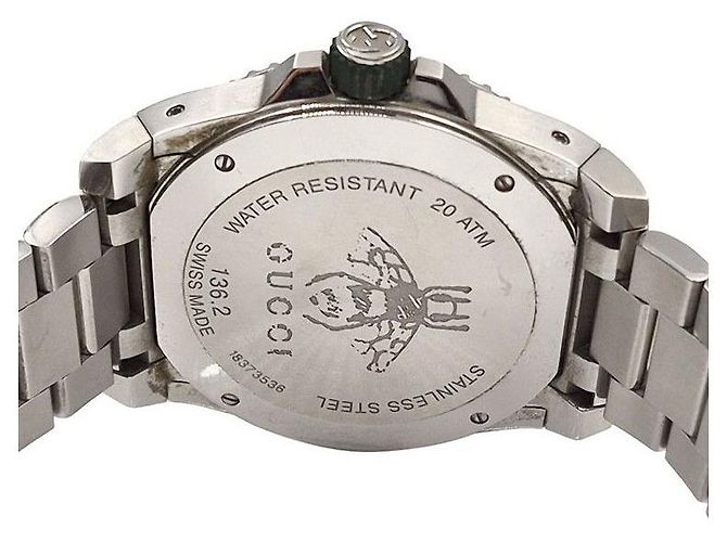 Relógio Gucci Dive Quartz Aço - vista 6