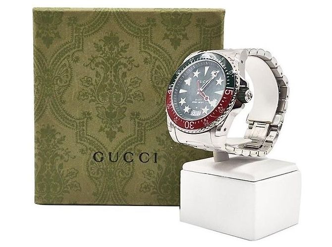Relógio Gucci Dive Quartz Aço - vista 8