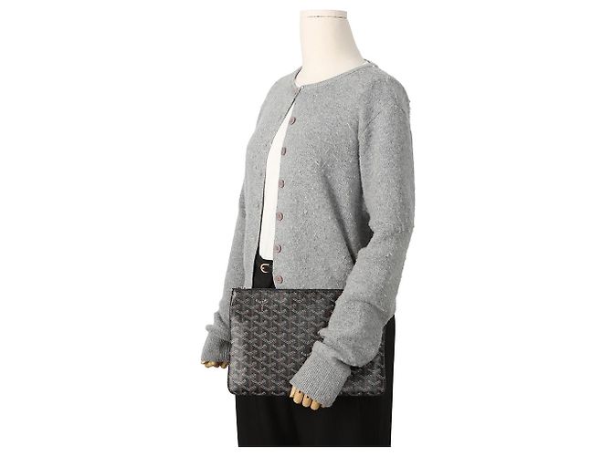 Goyard Pochette Sena MM Nera - vista 13