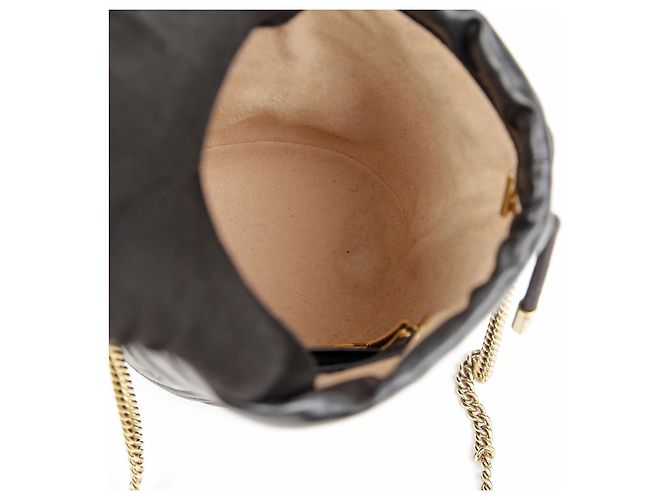 Gucci GG Marmont Mini Bucket Bag Schwarz - Ansicht 10