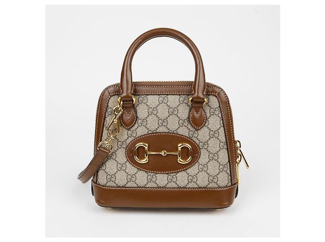 Gucci Borsa a Tracolla Mini Tote Horsebit - vista 2