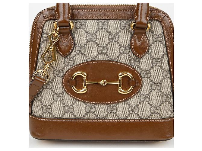 Gucci Borsa a Tracolla Mini Tote Horsebit - vista 4
