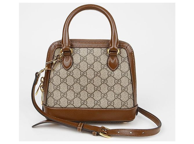 Gucci Borsa a Tracolla Mini Tote Horsebit - vista 5