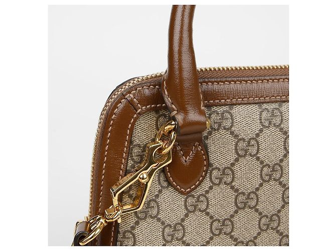 Gucci Borsa a Tracolla Mini Tote Horsebit - vista 6