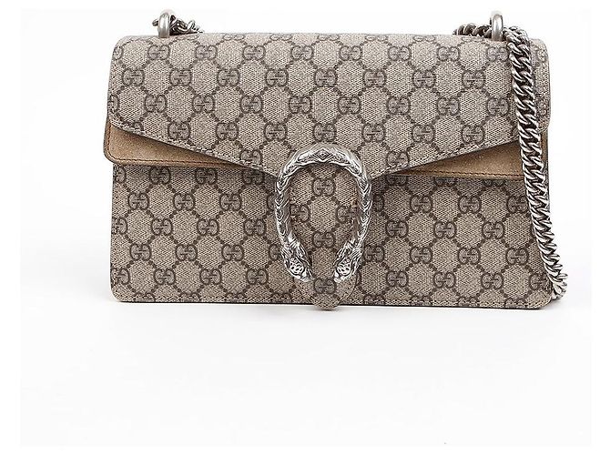 Gucci Borsa a tracolla Small Dionysus GG Supreme Sand - vista 2