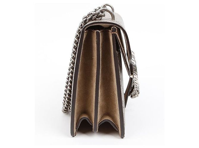 Gucci Borsa a tracolla Small Dionysus GG Supreme Sand - vista 5