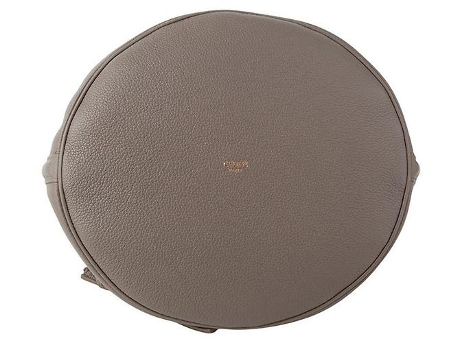 Céline mala bucket flexível em pele de vitela granulada - vista 6