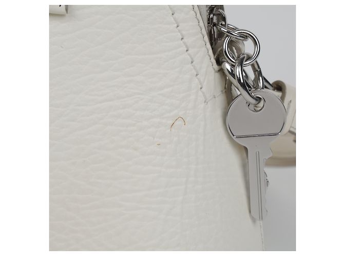 Maison Martin Margiela Mini Borsa a Spalla Bianca - vista 10