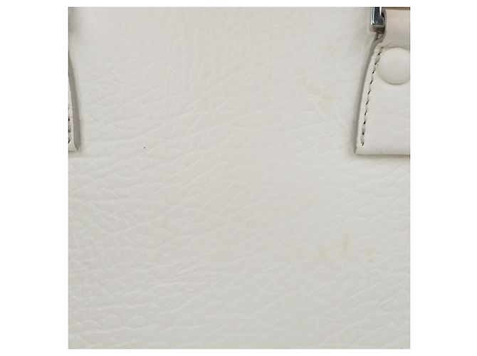 Maison Martin Margiela Mini Borsa a Spalla Bianca - vista 11