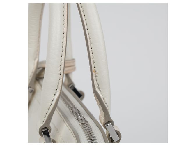 Maison Martin Margiela Mini Borsa a Spalla Bianca - vista 14