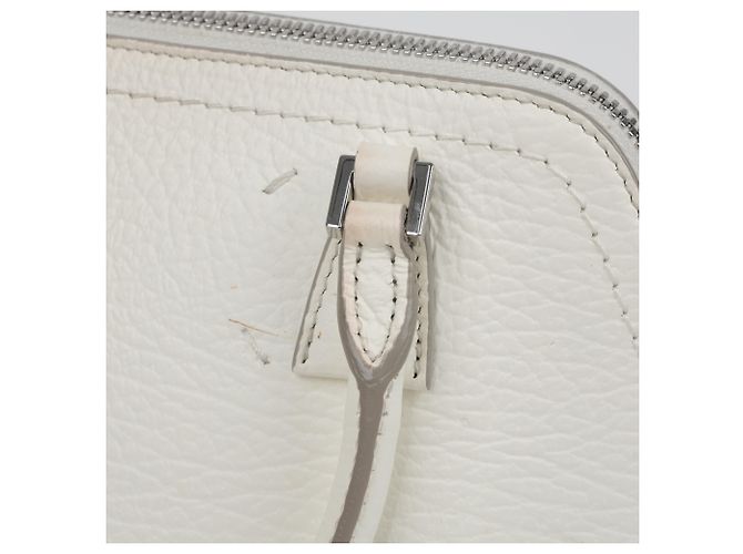 Maison Martin Margiela Mini Borsa a Spalla Bianca - vista 18