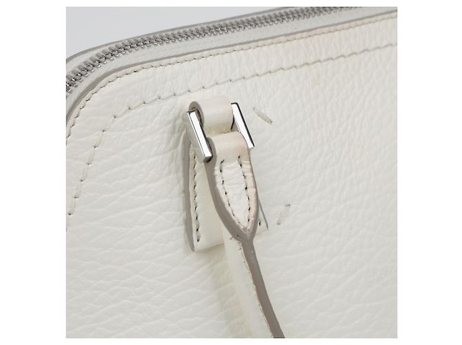 Maison Martin Margiela Mini Borsa a Spalla Bianca - vista 19