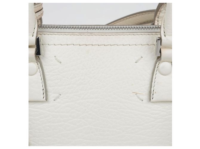 Maison Martin Margiela Mini Borsa a Spalla Bianca - vista 2