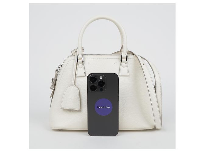 Maison Martin Margiela Mini Borsa a Spalla Bianca - vista 32