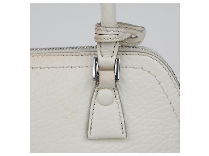 Maison Martin Margiela Mini Borsa a Spalla Bianca - vista 9