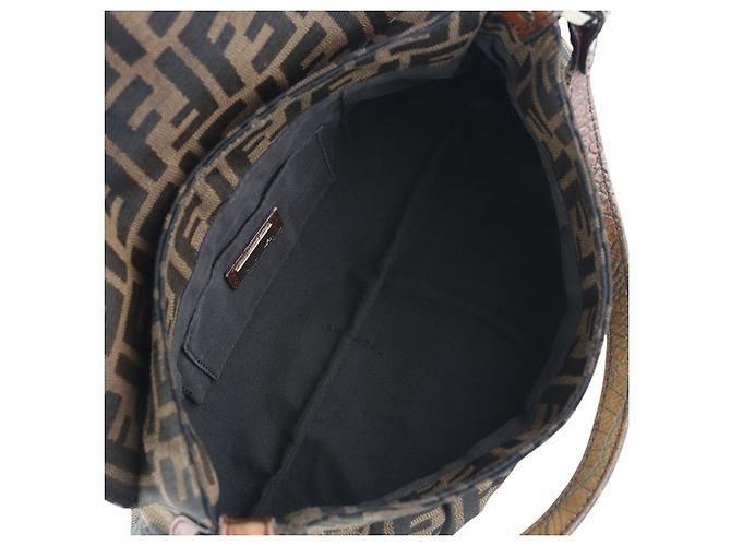 Fendi Borsa a spalla Juka Jacquard - vista 7