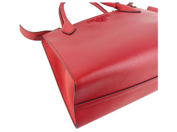 Prada Bolsa de Ombro Monocromática em Saffiano - vista 5