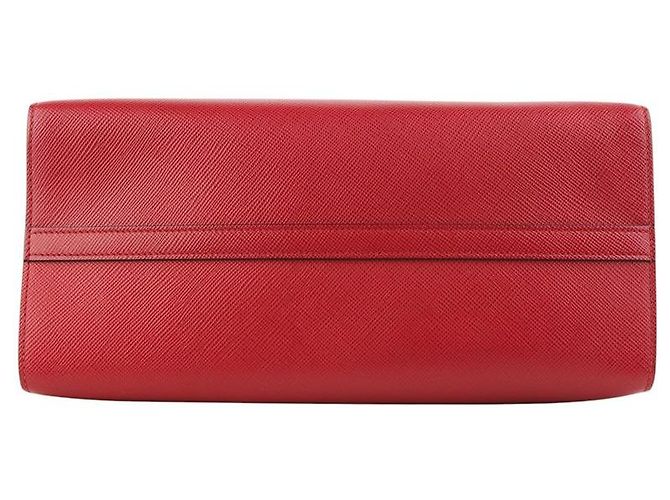 Prada Bolsa de Ombro Monocromática em Saffiano - vista 6