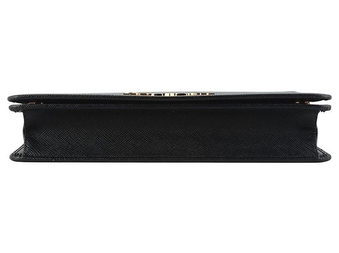 Prada Saffiano Lux Mini Schultertasche mit Kette - Ansicht 6