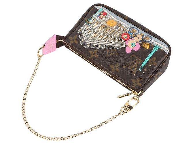 Louis Vuitton Vivienne Holiday Mini Pochette Accessoires Clutch - vista 4
