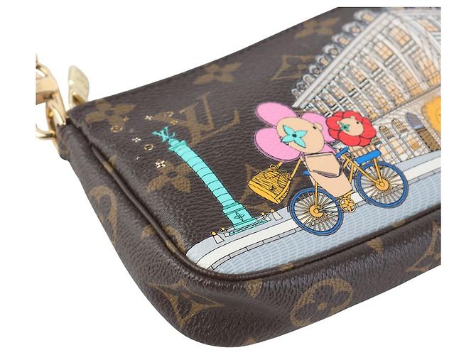 Louis Vuitton Vivienne Holiday Mini Pochette Accessoires Clutch - vista 5