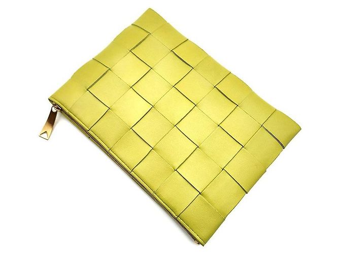 Clutch Cassette Mesh Bottega Veneta - vista 3