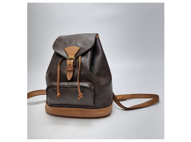 Louis Vuitton Zaino Monogram Montsouris PM - vista 3
