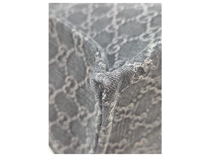 Gucci Denim-Shopper mit Henkeln - Ansicht 10