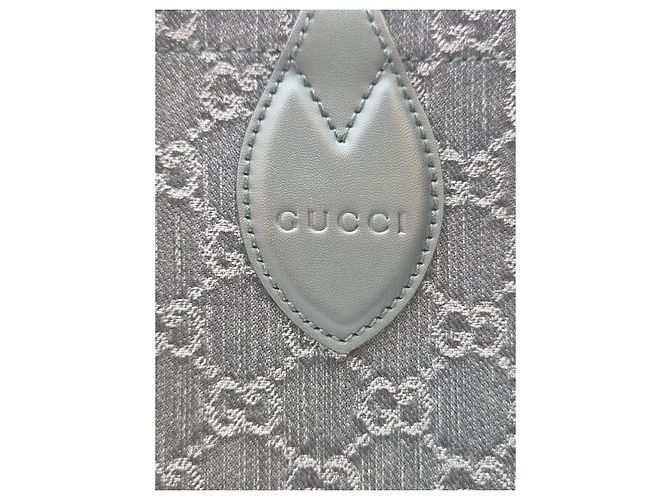 Gucci Denim-Shopper mit Henkeln - Ansicht 15