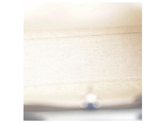 Gucci Borsa Tote Medium Interlocking Beige Blue - vista 14