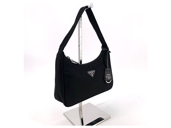 Prada Tesuto Reedition Nylon Hobo Bag - Ansicht 11