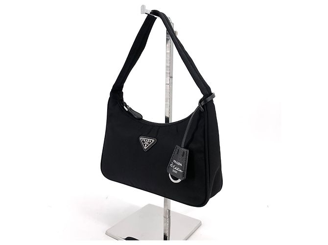 Prada Tesuto Reedition Nylon Hobo Bag - Ansicht 3