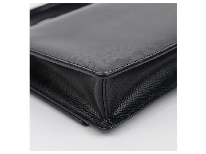 Salvatore Ferragamo Mini borsa a tracolla Double Gancini Black - vista 14